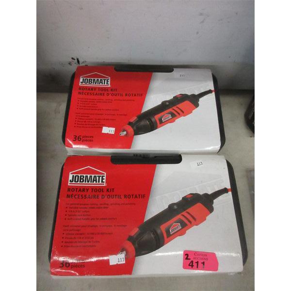 2 Jobmate Corded Rotary Tool Kits