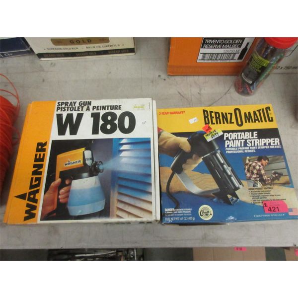 Wagner Paint Sprayer & Bernz-O-Matic Paint Stripper