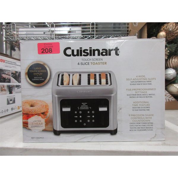 Cuisinart 4-Slice Touchscreen Toaster - Open Box