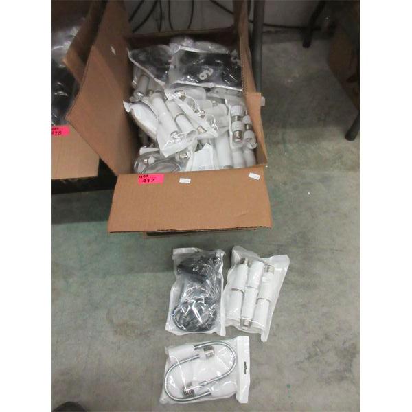 40+ Sets of Bulb Convertors & a Few Hanging Light Kits