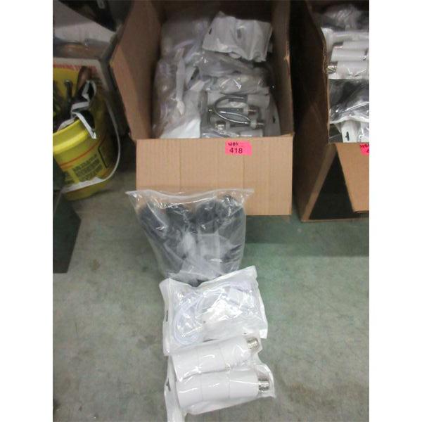 40+ Sets of Bulb Convertors & a Few Hanging Light Kits