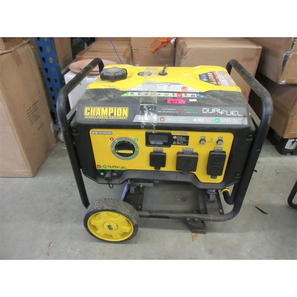 Champion 3650 Running Watt Dual Fuel Generator