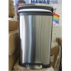 Image 1 : New Stainless Steel 50 L/13 Gal Pedal Trash Can