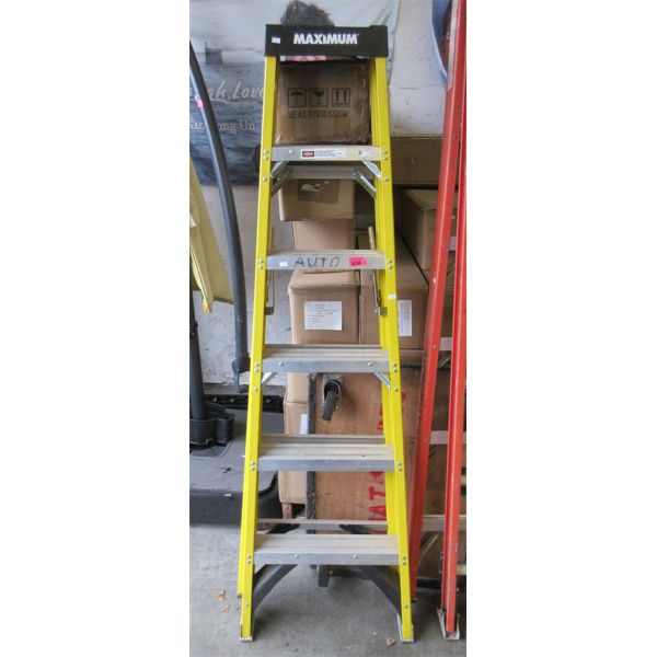 6' Maximum Aluminum Step Ladder