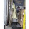 Image 1 : Offset Patio Umbrella & 5' Wood Step Ladder