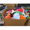 Image 1 : Skid of Assorted Clothing & Soft Household Goods