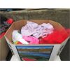 Image 1 : Skid of Assorted Clothing & Soft Household Goods