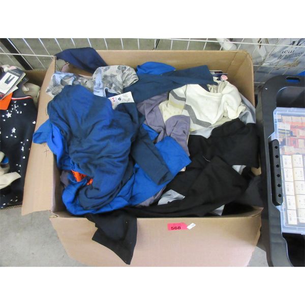 Large Box of Assorted Overstock Clothing