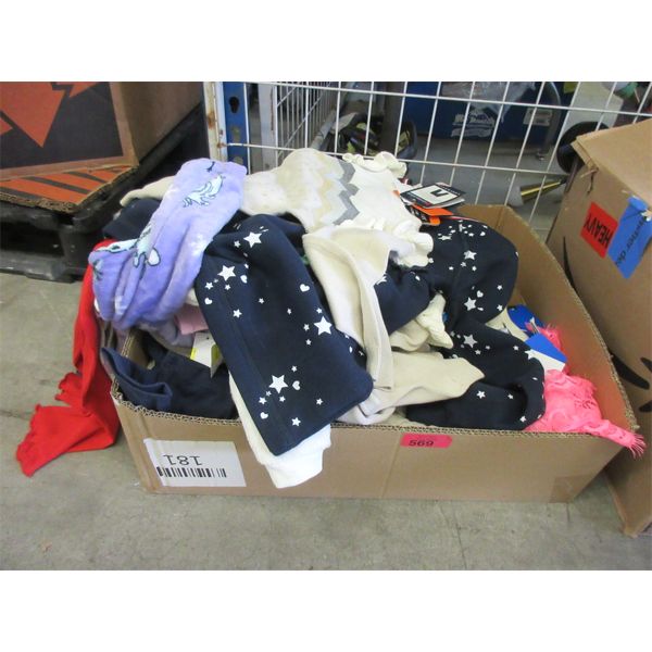 Large Box of Assorted Overstock Clothing