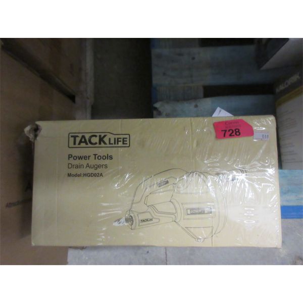 New TACKLIFE HGD02A Drain Auger 