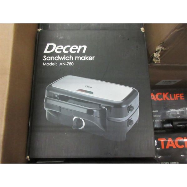 New Decen 3-in-1 Sandwich Maker - Model: AN-780