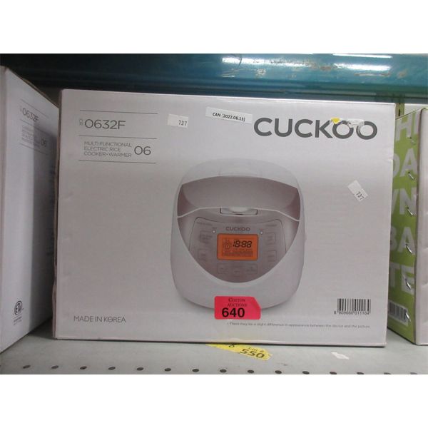 Cuckoo CR-0632F Multifunction Rice Cooker/Warmer