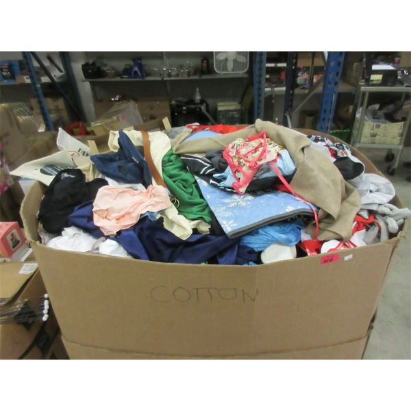 Skid of Clothing and Soft Household Goods