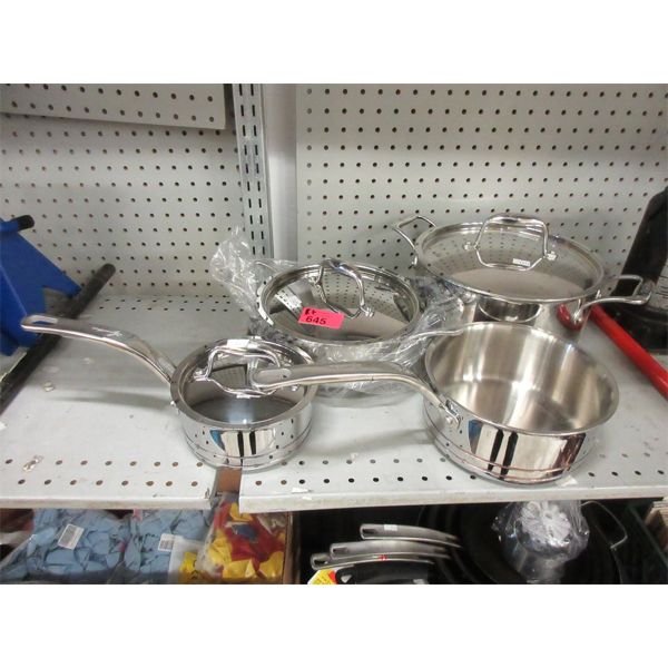 7 Pieces of Assorted Lagostina Cookware