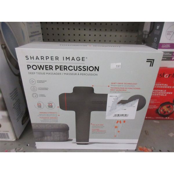 Sharper Image Power Percussion Massage Gun  