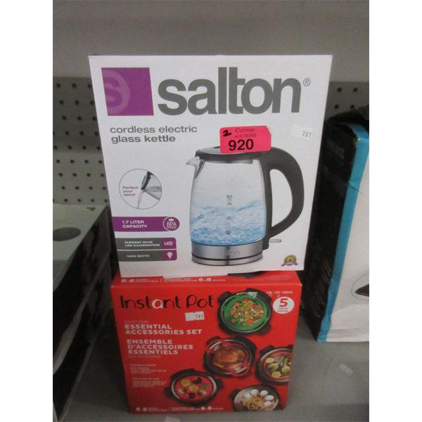 Salton Electric Kettle & Instant Pot Accessories Set