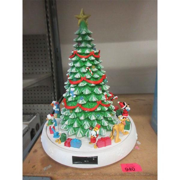 Motorized Disney Christmas Tree - Store Return