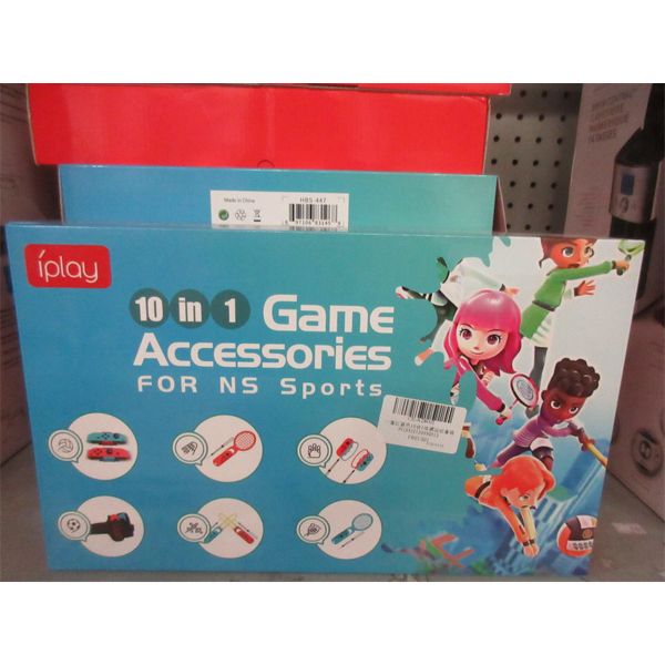 2 New 10-in-1 Game Accessories for NS Sports