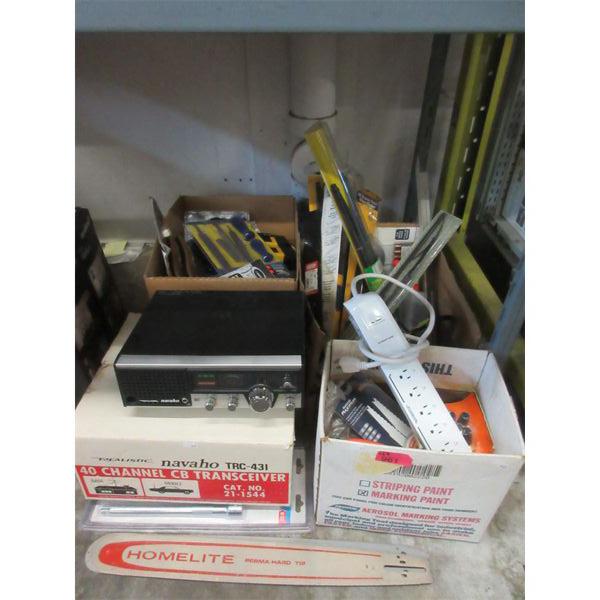 4+ Boxes of Assorted Tools & Accessories