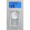 Image 1 : 5 Oz .999 Silver Indigenous/Buffalo Bar 