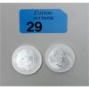 Image 1 : 2 x 1/2 Oz .999 Silver 2015 Battle of the Coral Sea Coins 