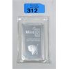 Image 1 : 10 Oz .999+ Silver Mint ID Bar 