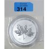 Image 1 : 10 Oz .9999 Silver 2021 Canada Maple Leaf Coin 