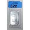 Image 1 : 1 Oz .999 Silver JBR Ethically Sourced Bar   