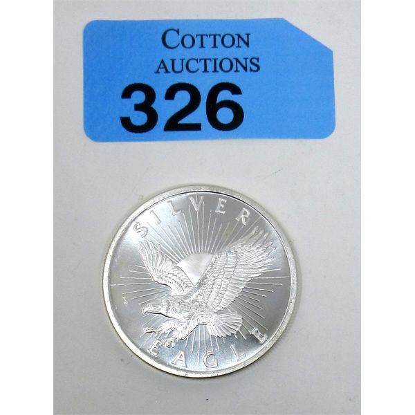 1 Oz .999 Silver Sunshine Minting Pre-Decoder Round 