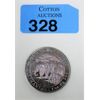 Image 1 : 1 Oz .999 Silver 2013 African Wildlife Elephant Coin 