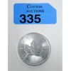 Image 1 : 1 Oz .9999 Silver 2023 Canada Maple Leaf Coin 