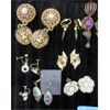 Image 2 : 15 Pairs of Vintage Clip or Screw Back Earrings