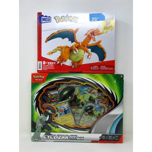 New Pokemon Mega Set & Cyclizard Box