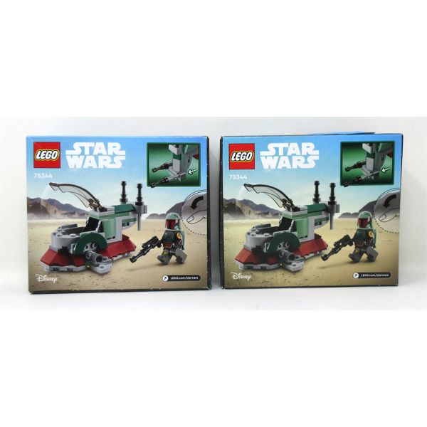 2 New Star Wars LEGO Building Toy Sets