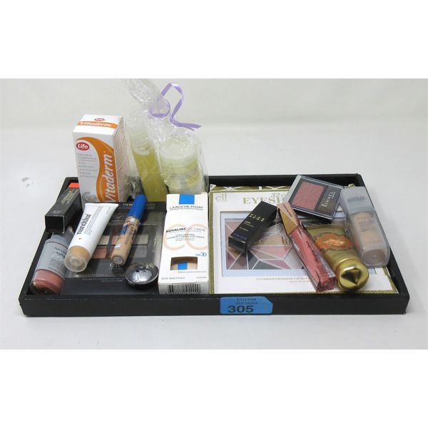 Tray of Assorted Cosmetics and Skin Care