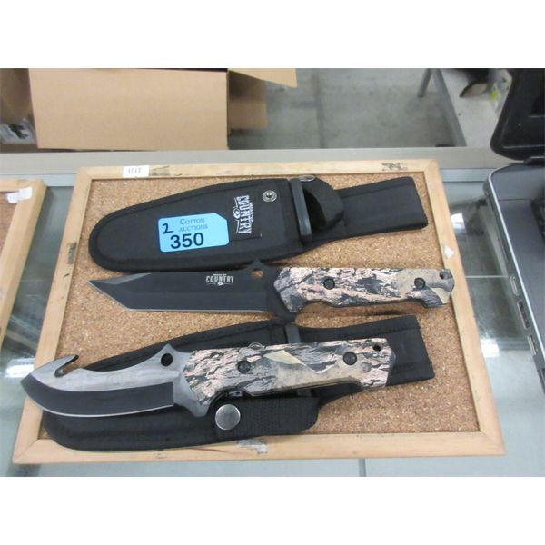 New Break-Up Country Knife & Gut Knife