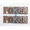 Image 1 : 4 New Metal "Poker" Wall Signs - 7" x 24"