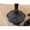 Image 2 : 24" Stained Glass Table Lamp with Metal Base
