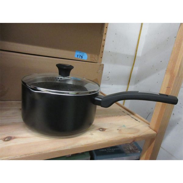 New 3 Quart Aluminum Sauce Pan w/Lid by KOCH