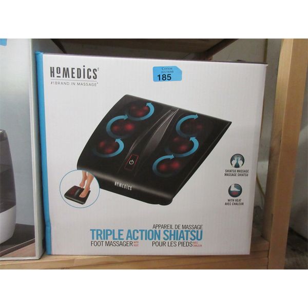 HoMedics Triple Action Shiatsu Foot Massager