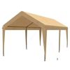 Image 2 : New Qomotop 10' x 20' Carport - Beige