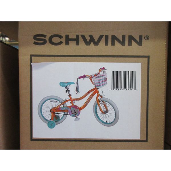 Girl's New Schwinn Elise Bicycle - 18" Wheels