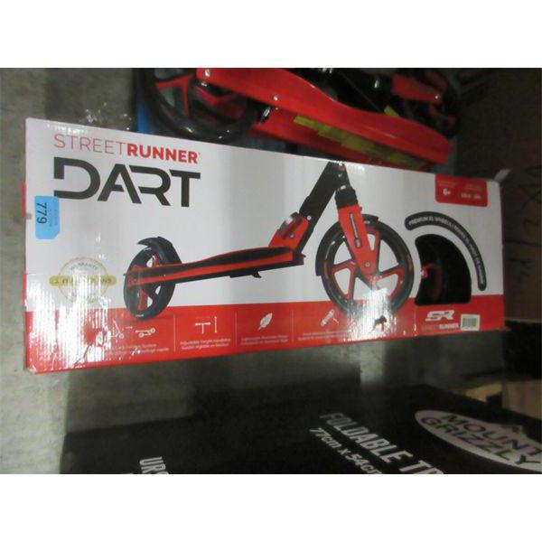 Street Runner Dart Kick Scooter - Open Box