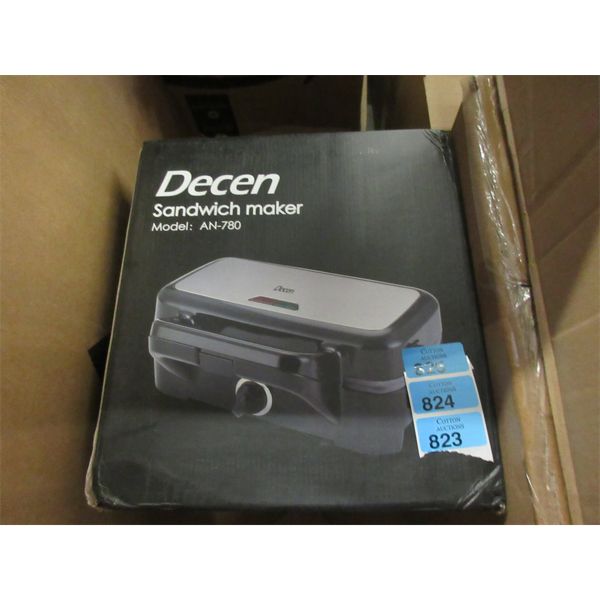 New Decen 3-in-1 Sandwich Maker - Model: AN-780