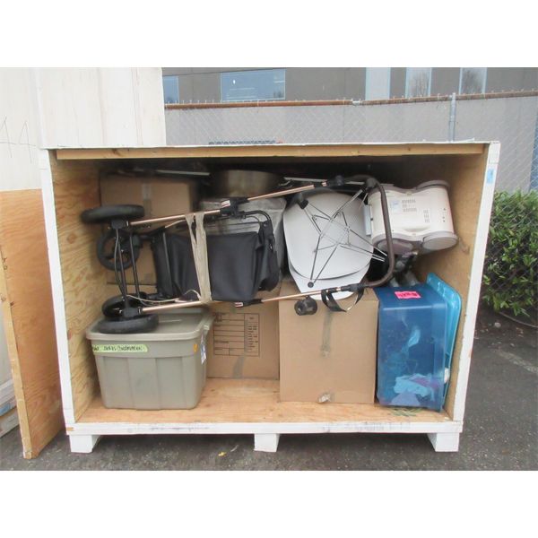 Unsorted Pod of Seized Storage Locker Goods - Pod Container is not included