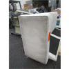 Image 2 : 2 Piece Cream Fabric Sectional Sofa - Store Return