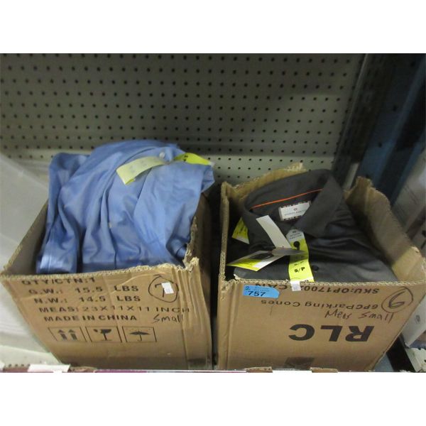 2 Boxes of New Men's Dress Shirts 