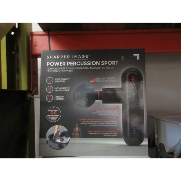 Sharper Image Power Percussion Sport Massager