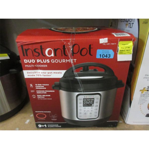 Instant Pot Duo Plus Multi-Cooker - Open Box