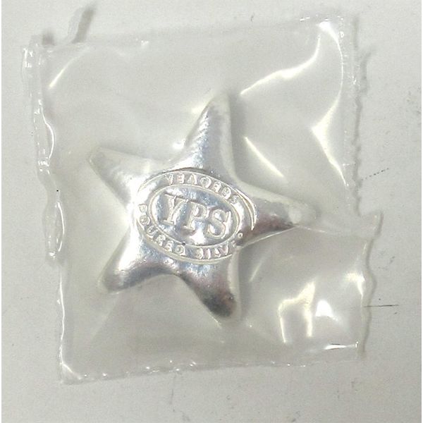 1/2 Oz .999 Silver YPS 2D Star Bar